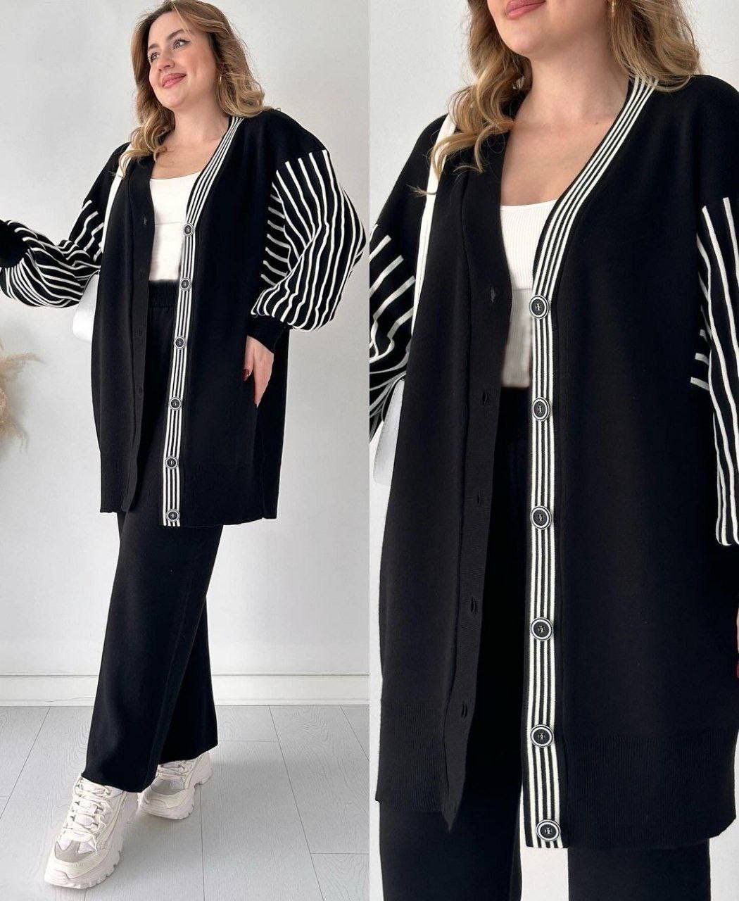 طقم نسائي راقي قطعتين – مريح وأنيق – Image 8